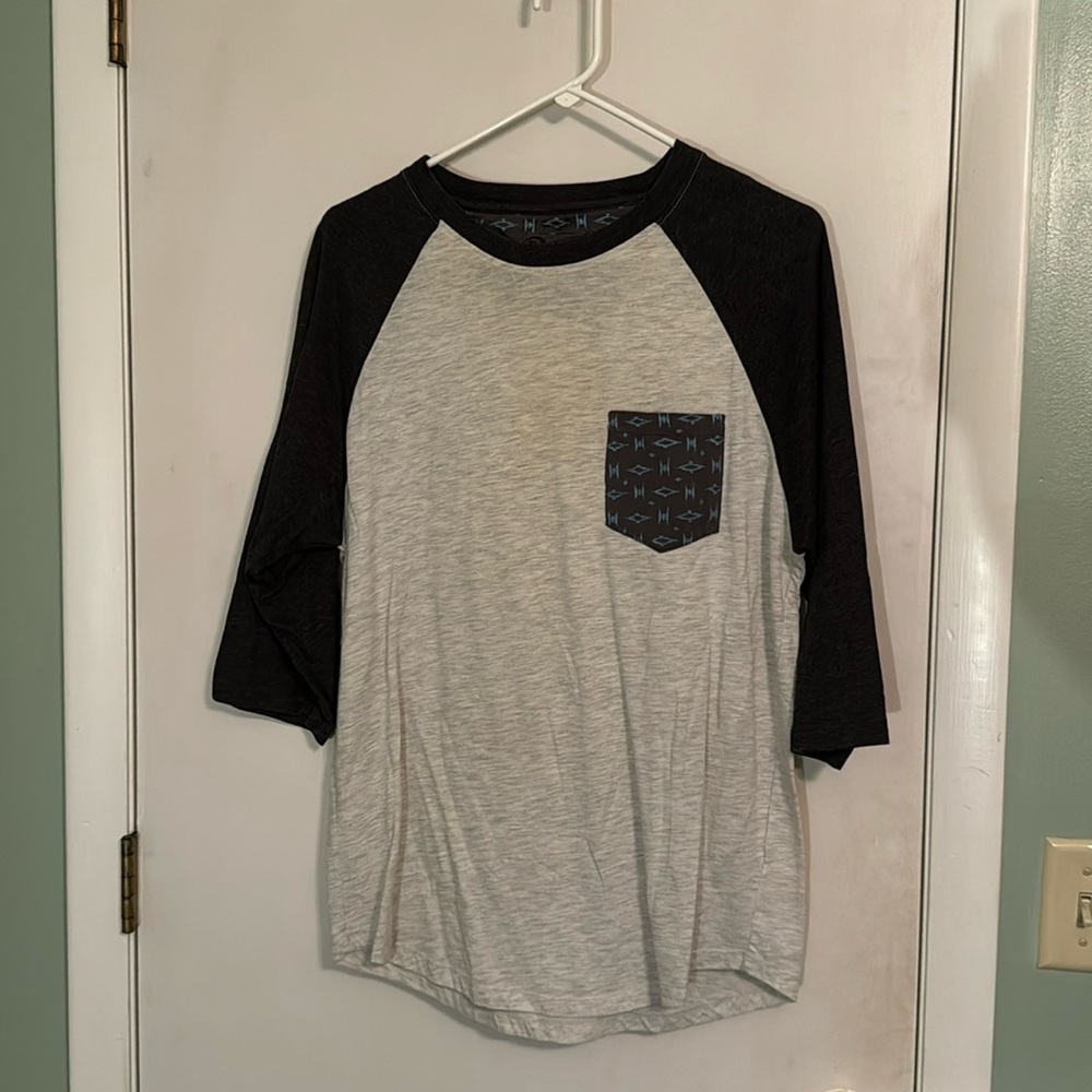 Retrofit brand baseball sleeved t shirt